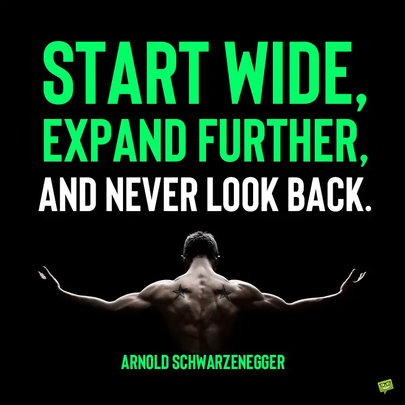 arnold schwarzenegger motivational speech