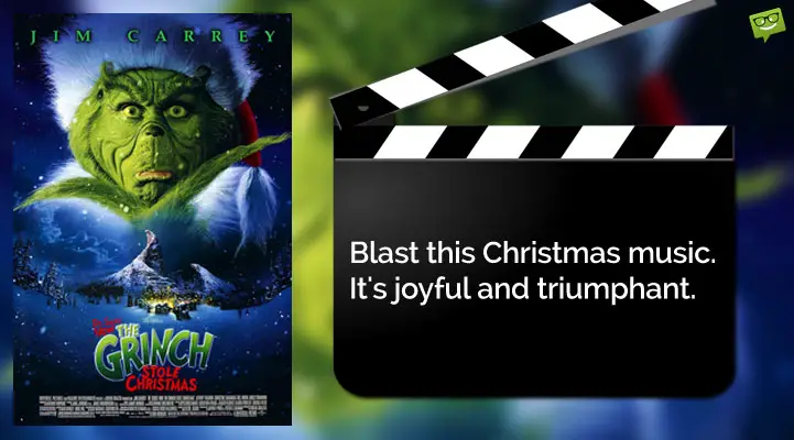 Christmas Movie Quote from How the Grinch Stole Christmas.