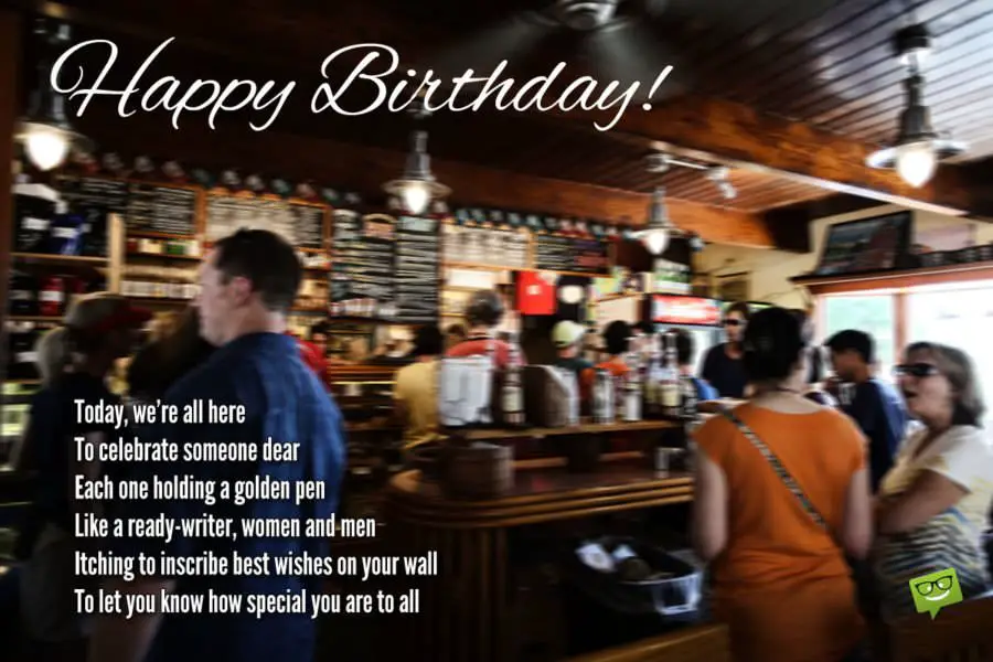 Birthday Poem for Facebook Friends