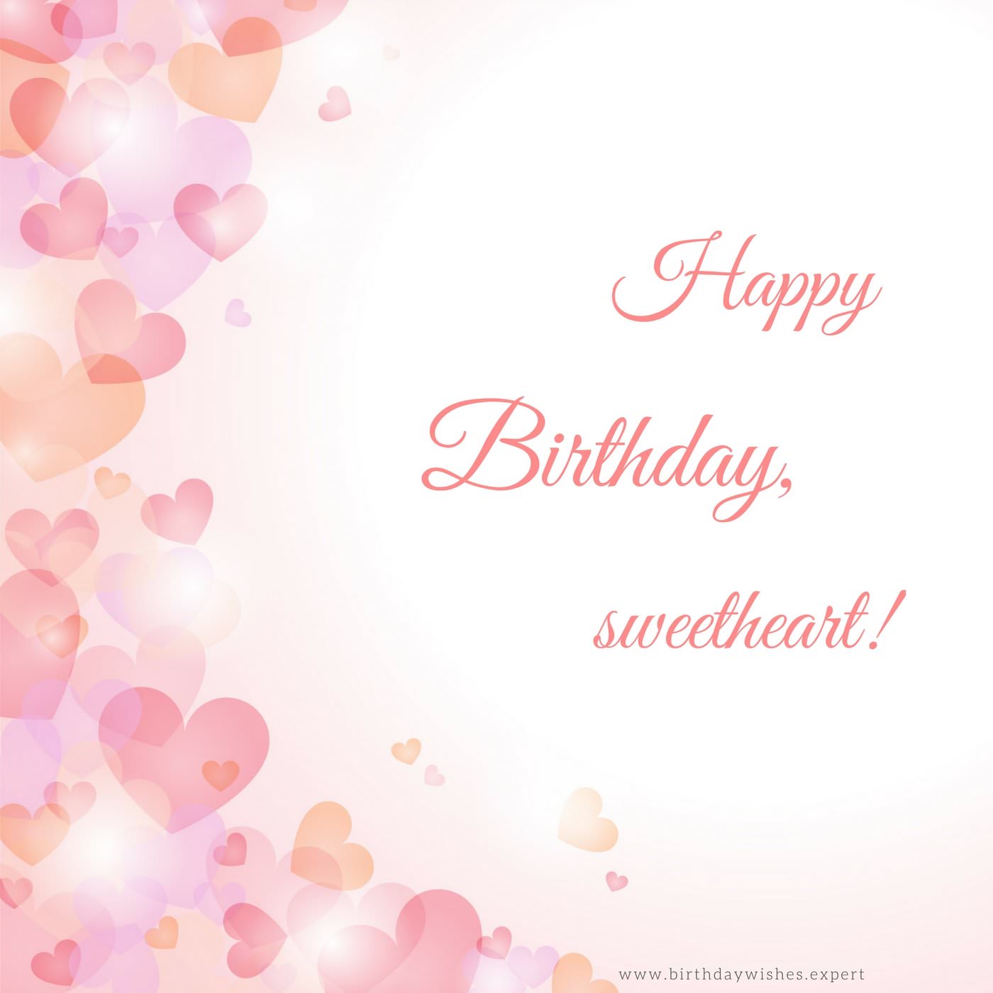 Happy Birthday sweetheart