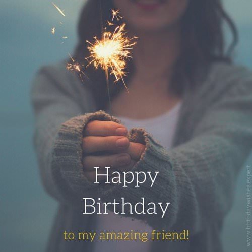 Happy Birthday to my amazing friend