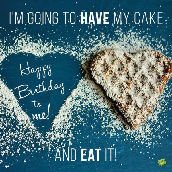 Funny Birthday Statuses for Myself