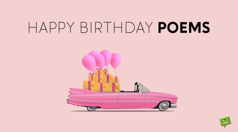 Wishes that Rime | Happy Birthday Poems