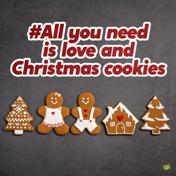 Best 25 Christmas Baking Quotes and Captions for December 25