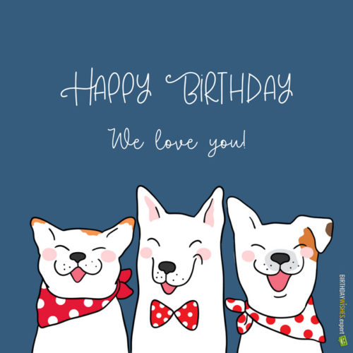 dog lovers birthday