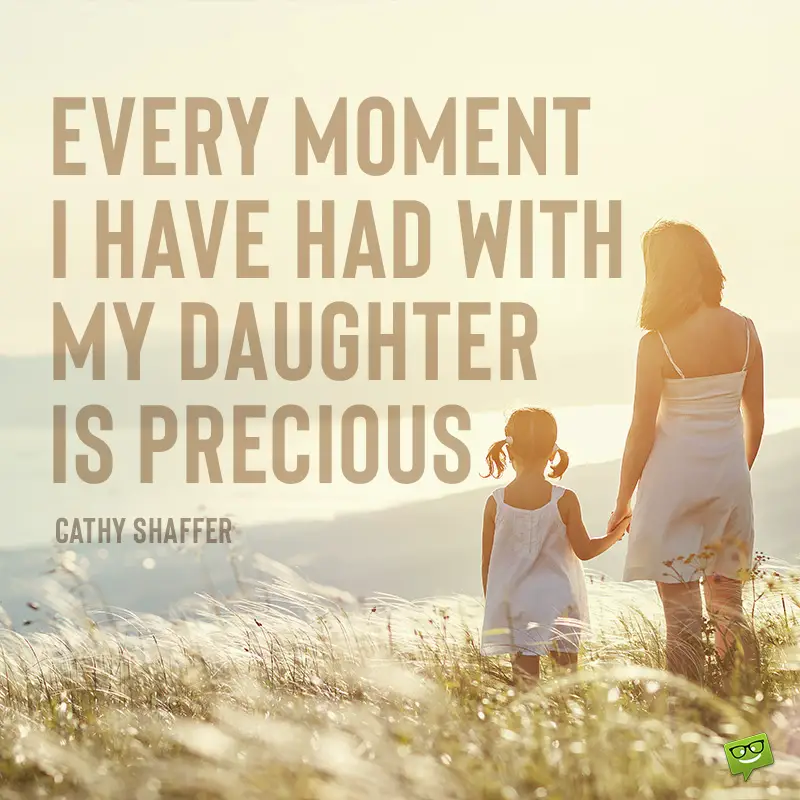 1 Daughter Quotes The Special Girl In Our Hearts
