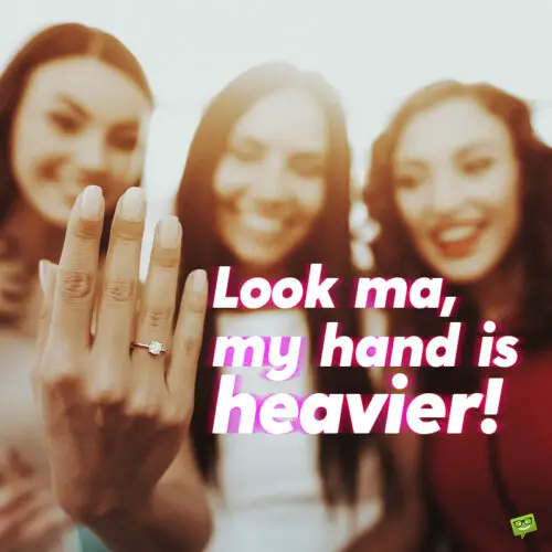 Funny engagement caption. Funny engatement caption for photo posts.