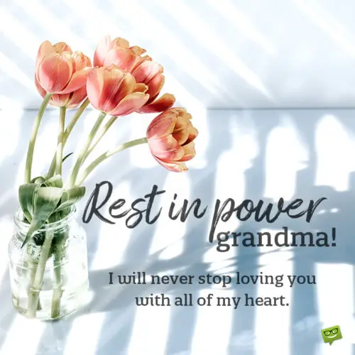 Eulogy funeral speech for grandma.