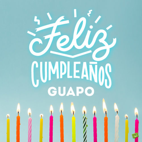 Deseo de cumpleaños para un hombre.