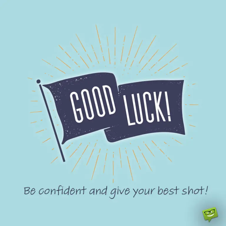 60 Encouraging Good Luck Messages for Job Interviews