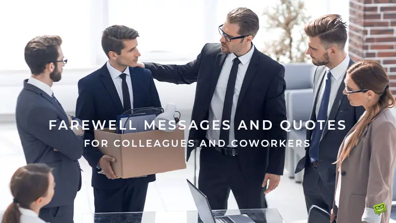 60 Farewell Messages and Quotes for Colleagues and Coworkers