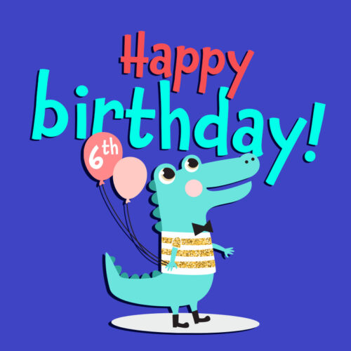 Happy 6th Birthday Wish