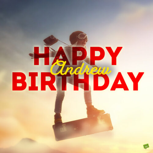 Happy Birthday image for Andrew. | Birthday Wishes Expert Happy Birthday image for Andrew.