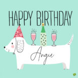 Happy Birthday Image for Angie.