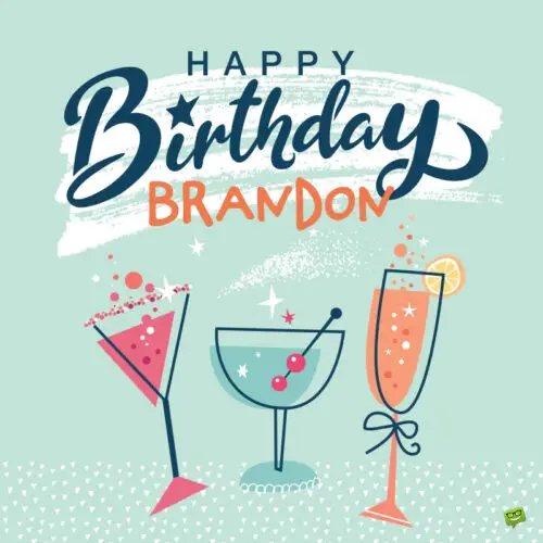 Happy Birthday image for Brandon. | Birthday Wishes Expert Happy Birthday image for Brandon.