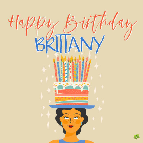 Happy Birthday image for Brittany. | Birthday Wishes Expert Happy Birthday image for Brittany.