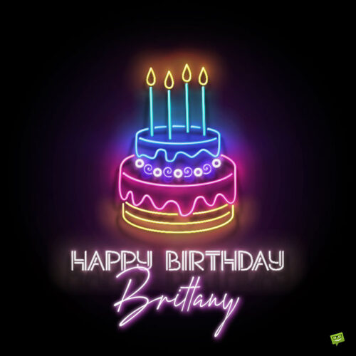 Happy Birthday image for Brittany. | Birthday Wishes Expert Happy Birthday image for Brittany.