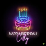 happy birthday image for Cathy.