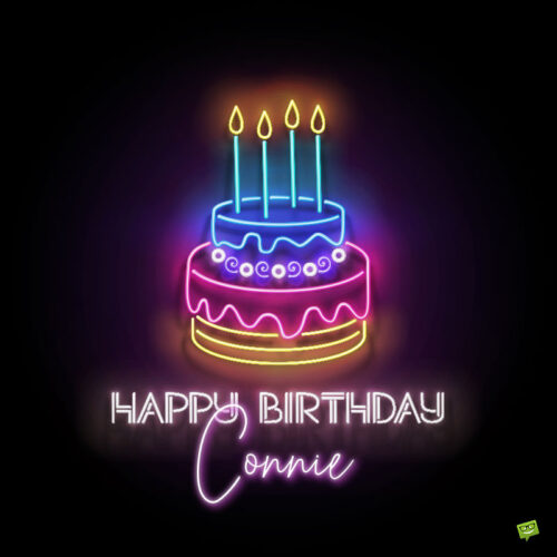 happy birthday image for Connie. | Birthday Wishes Expert happy birthday image for Connie.