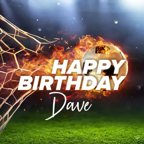 happy birthday image for Dave.