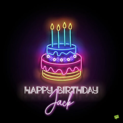 Happy Birthday image for Jack.