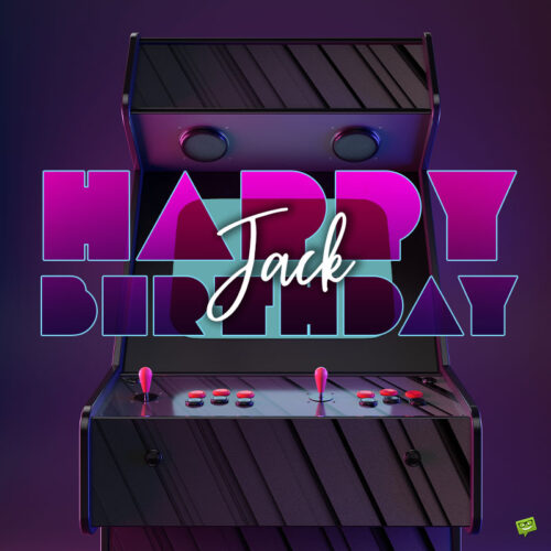 Happy Birthday image for Jack.