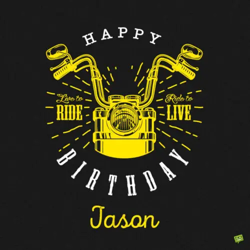 happy birthday image for Jason.