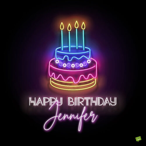 happy birthday image for Jennifer. | Birthday Wishes Expert happy birthday image for Jennifer.