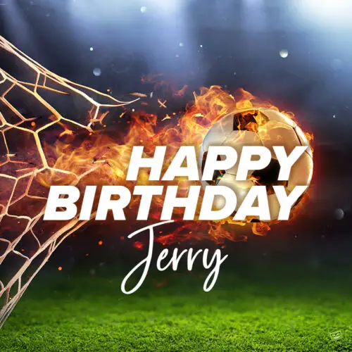 happy birthday image for Jerry.