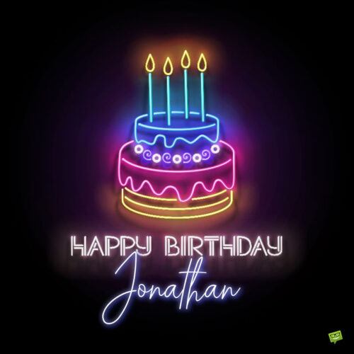 happy birthday image for Jonathan.