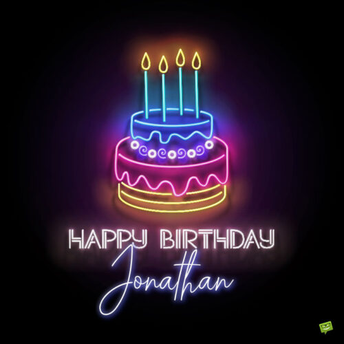 happy birthday image for Jonathan. | Birthday Wishes Expert happy birthday image for Jonathan.