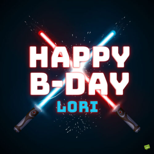 happy birthday image for Lori.