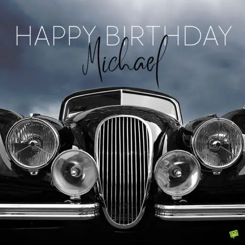 birthday image for Michael.