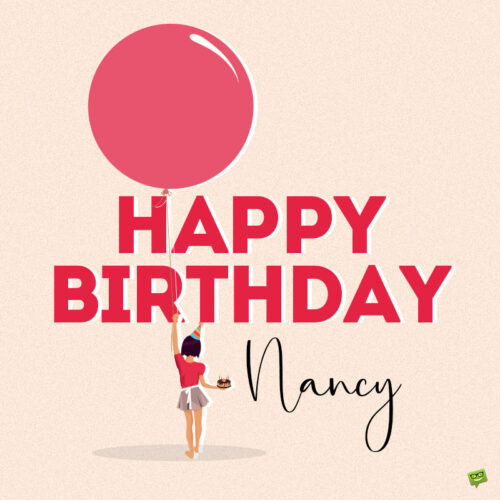 birthday image for Nancy.