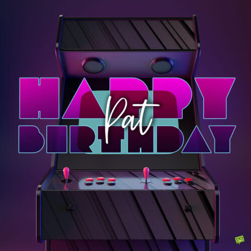 birthday image for Pat.