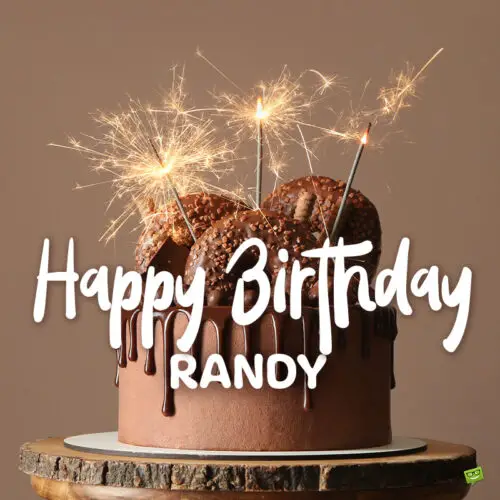 happy birthday image for Randy.