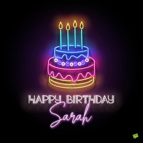 happy birthday image for Sarah. | Birthday Wishes Expert happy birthday image for Sarah.