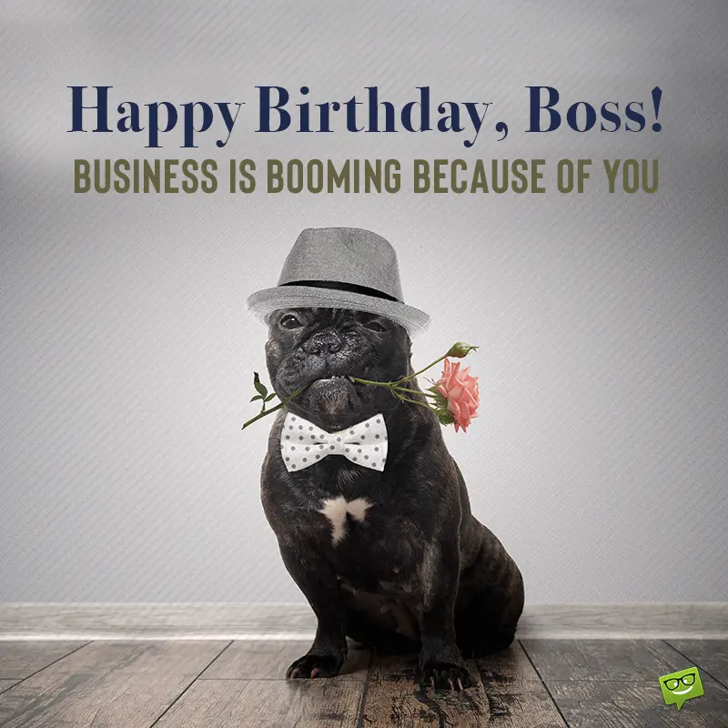 Happy Birthday Wishes for your Boss | Professionally Yours