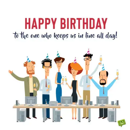 Happy Birthday wish for boss.