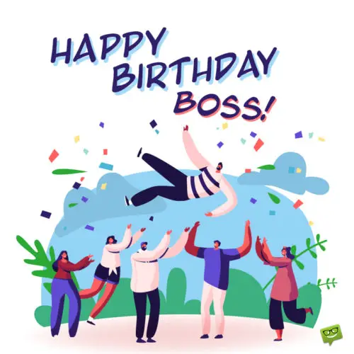 Birthday image with wish for boss. | Birthday Wishes Expert Birthday wish for boss.