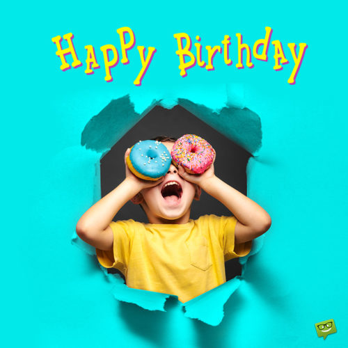 Happy Birthday image for boy.