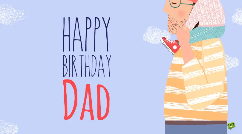 happy birthday dad words