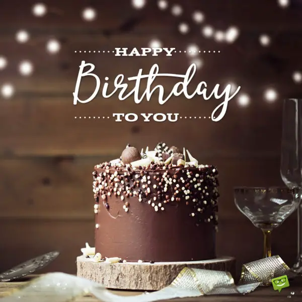 Happy Birthday image for chats, posts and emails.
