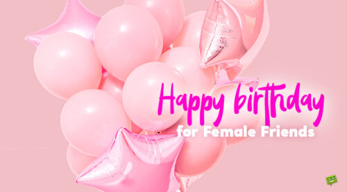 happy-birthday-female-friend-social | Birthday Wishes Expert Happy birthday for female friends.
