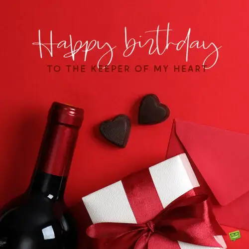 Birthday image for husband.