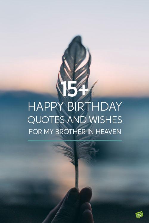 happy birthday to my brother in heaven pinterest