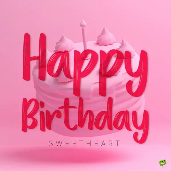 Birthday image with cake.