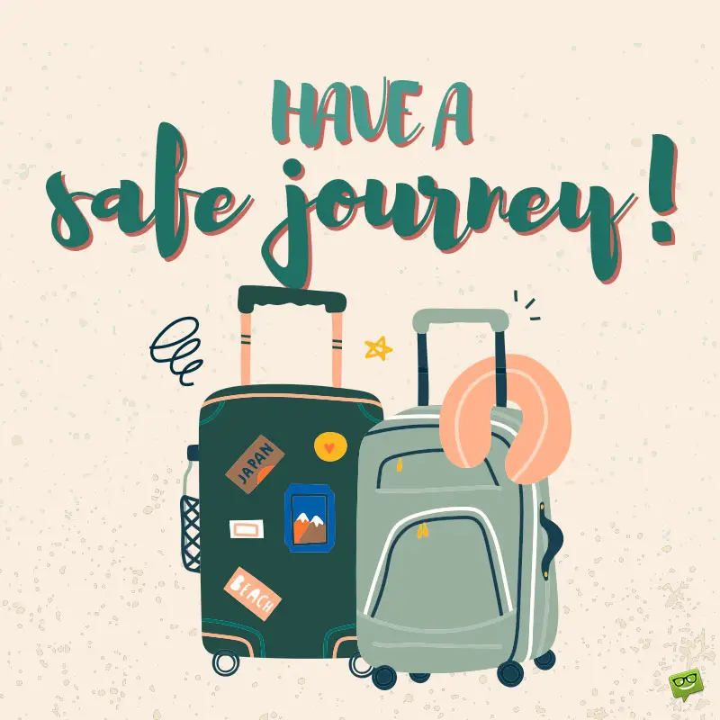 happy and safe journey card