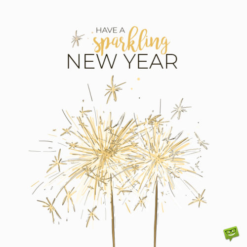 New Year image with motivational message. New Year image with motivational message.