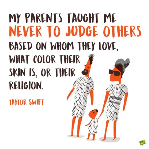 Quote for National Parents' Day.
